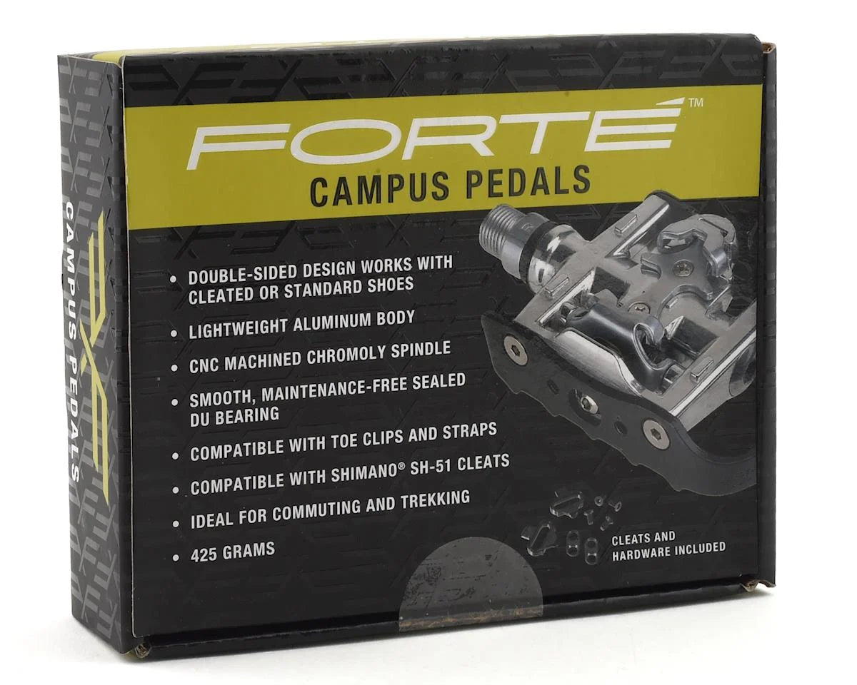 Forte Campus Clipless Pedals