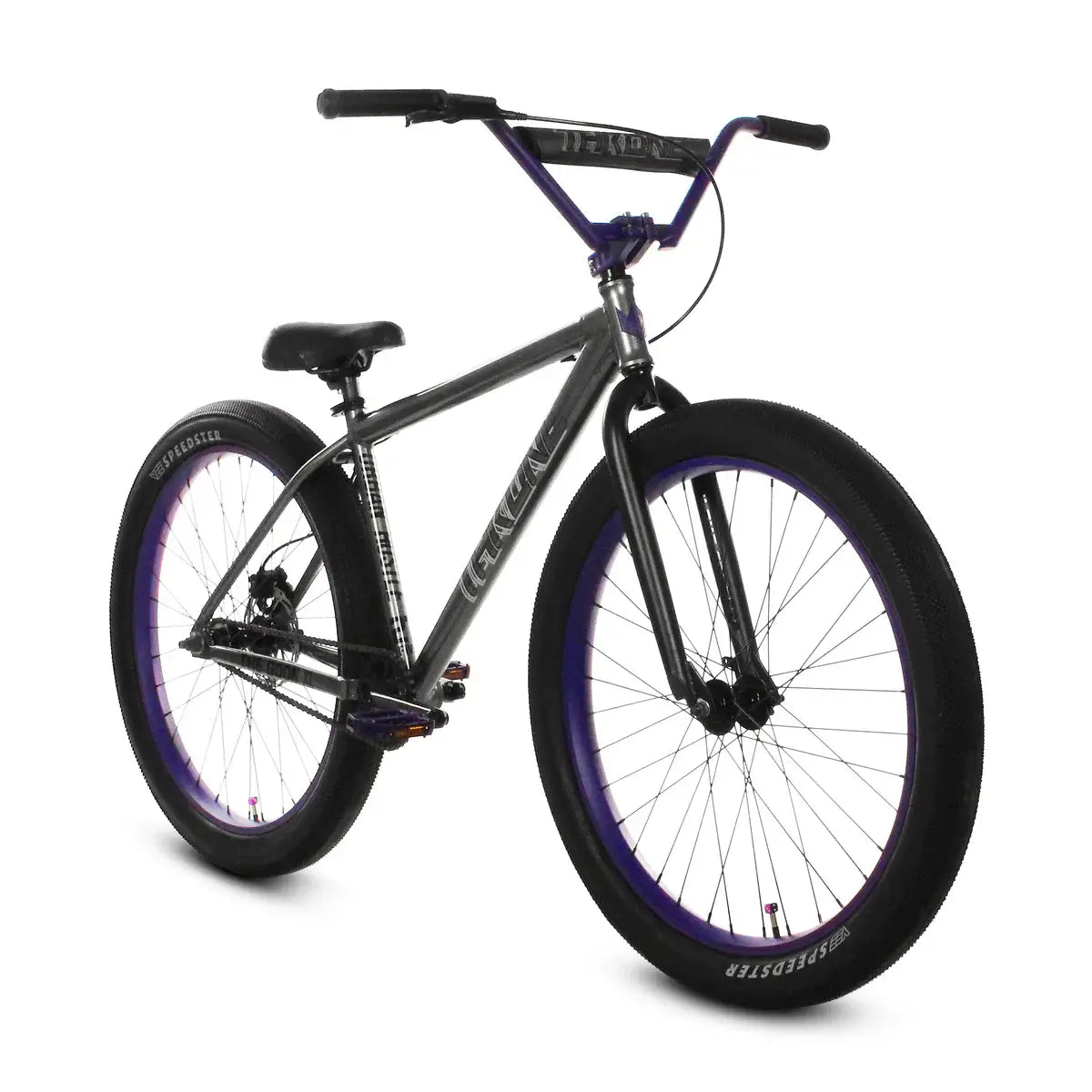 Throne The Goon XL bike with oversized tires and stylish frame design, perfect for street riding and BMX enthusiasts.