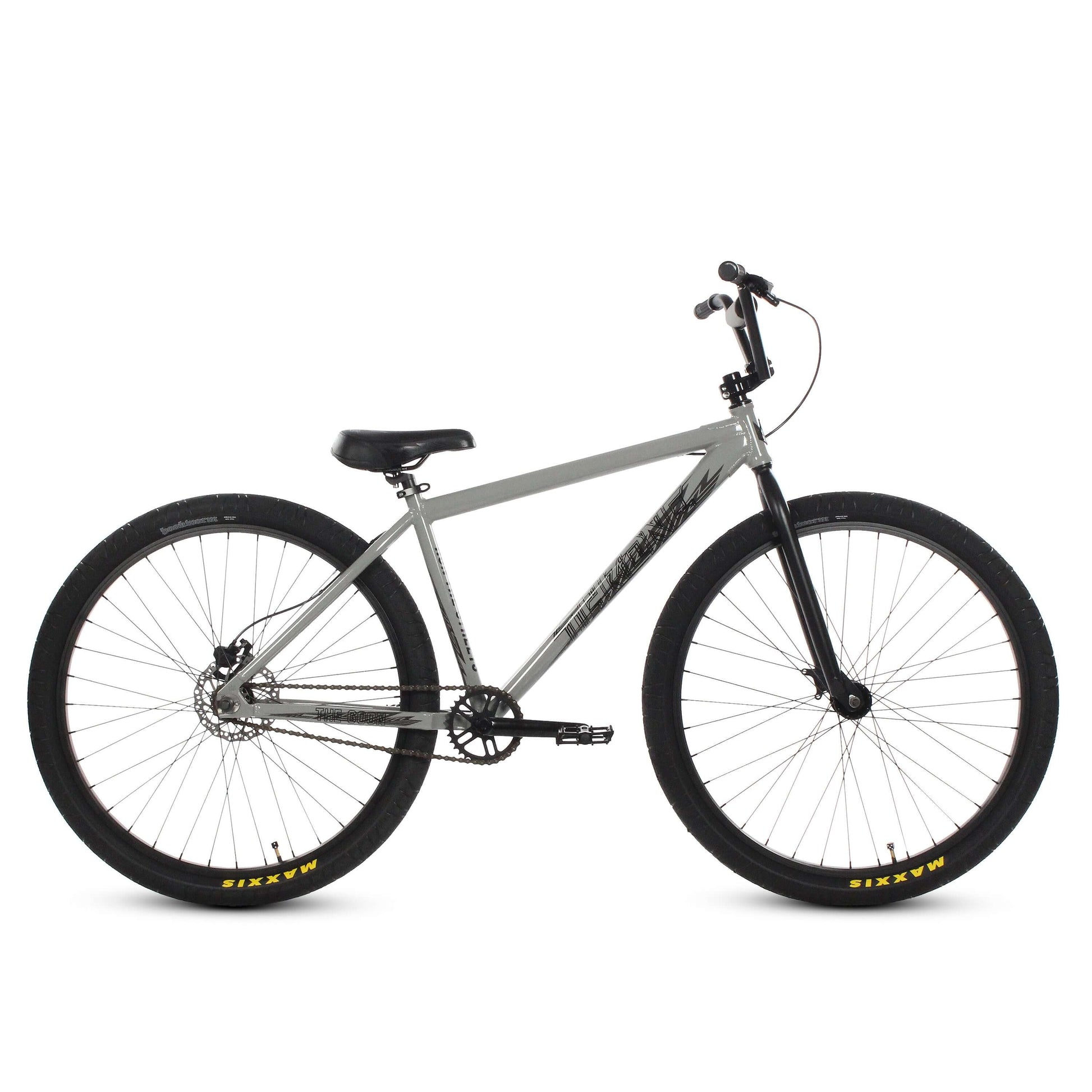 Throne Goon 29" BMX bike with strong components and hydraulic brakes, ideal for tricks and rides on city streets.