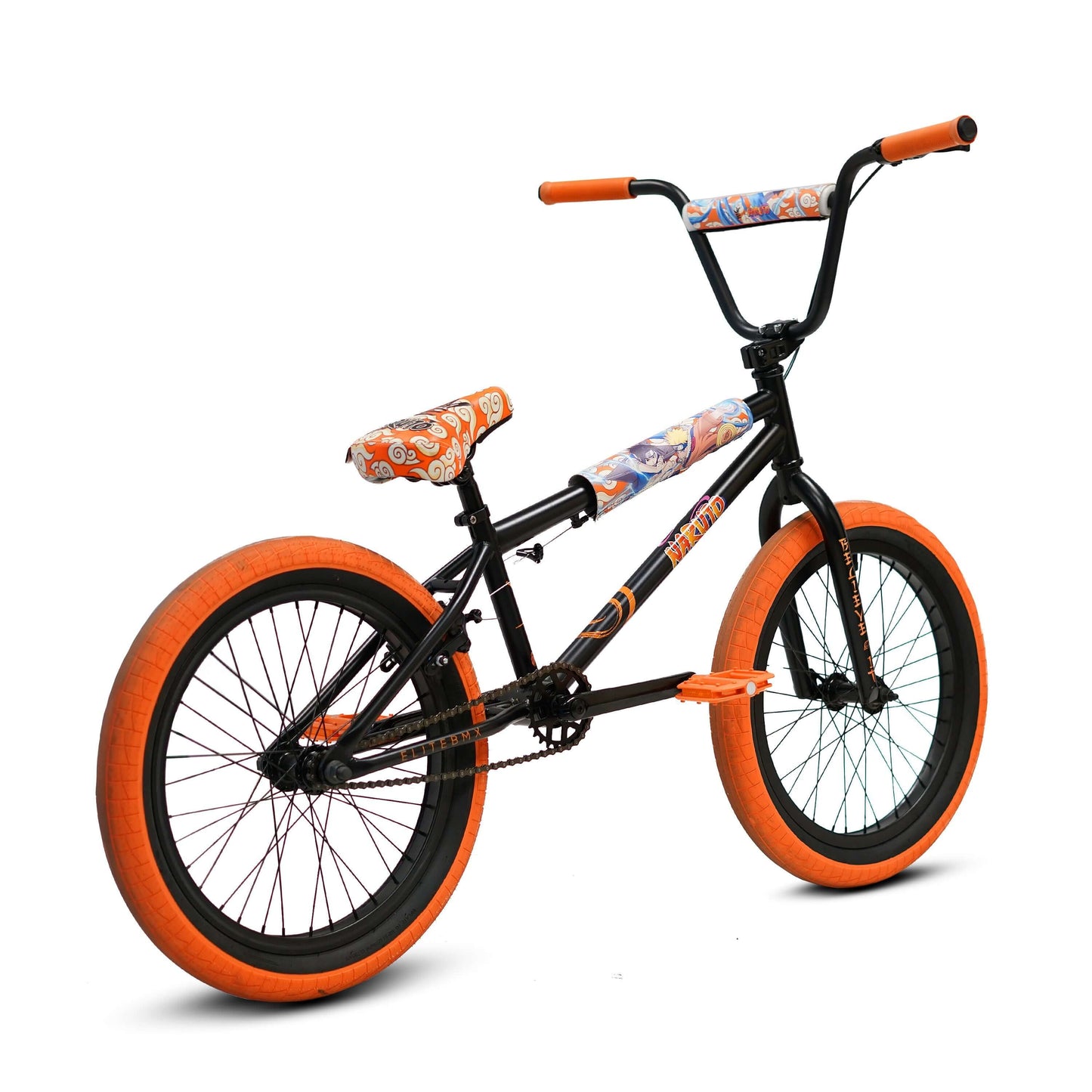 Official Naruto Classic 20" BMX bike featuring iconic graphics and vibrant colors, perfect for collectors and fans.