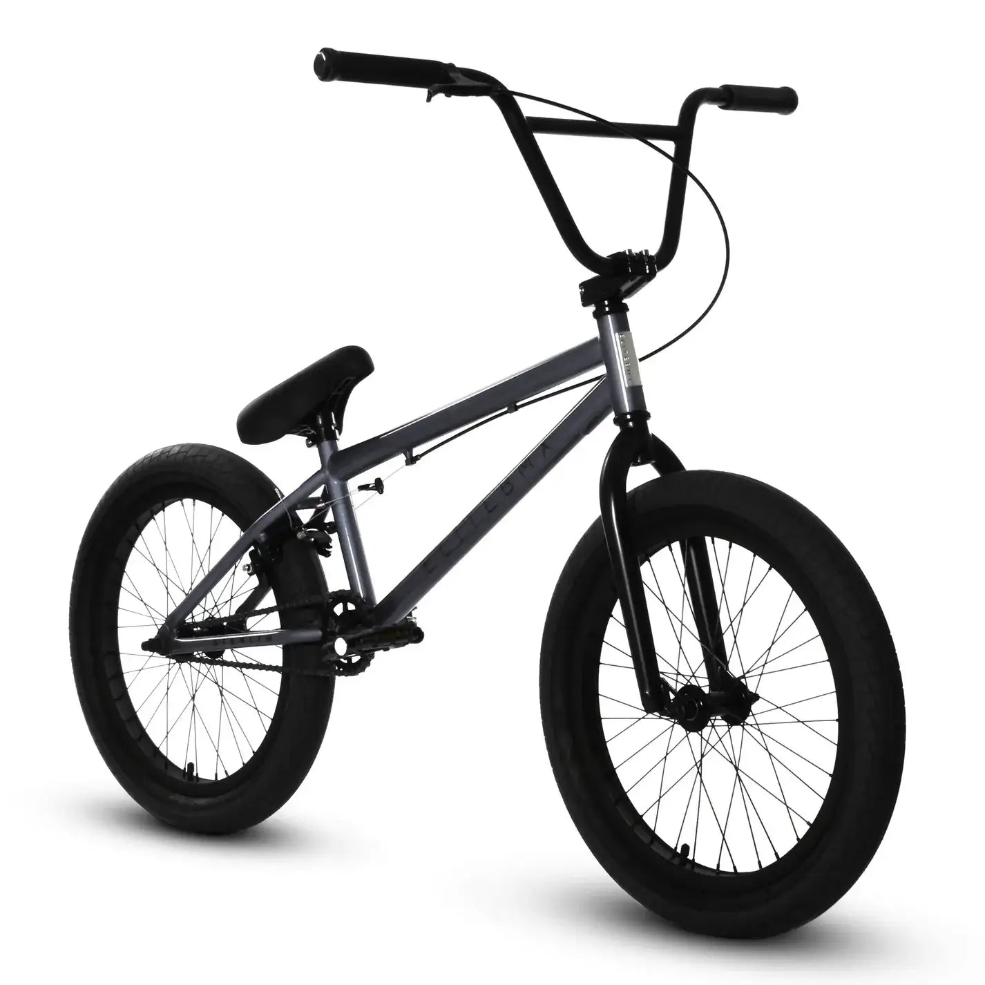 2024 Elite BMX Stealth bike featuring a Hi-tensile steel frame and street tires for optimal park and street shredding.