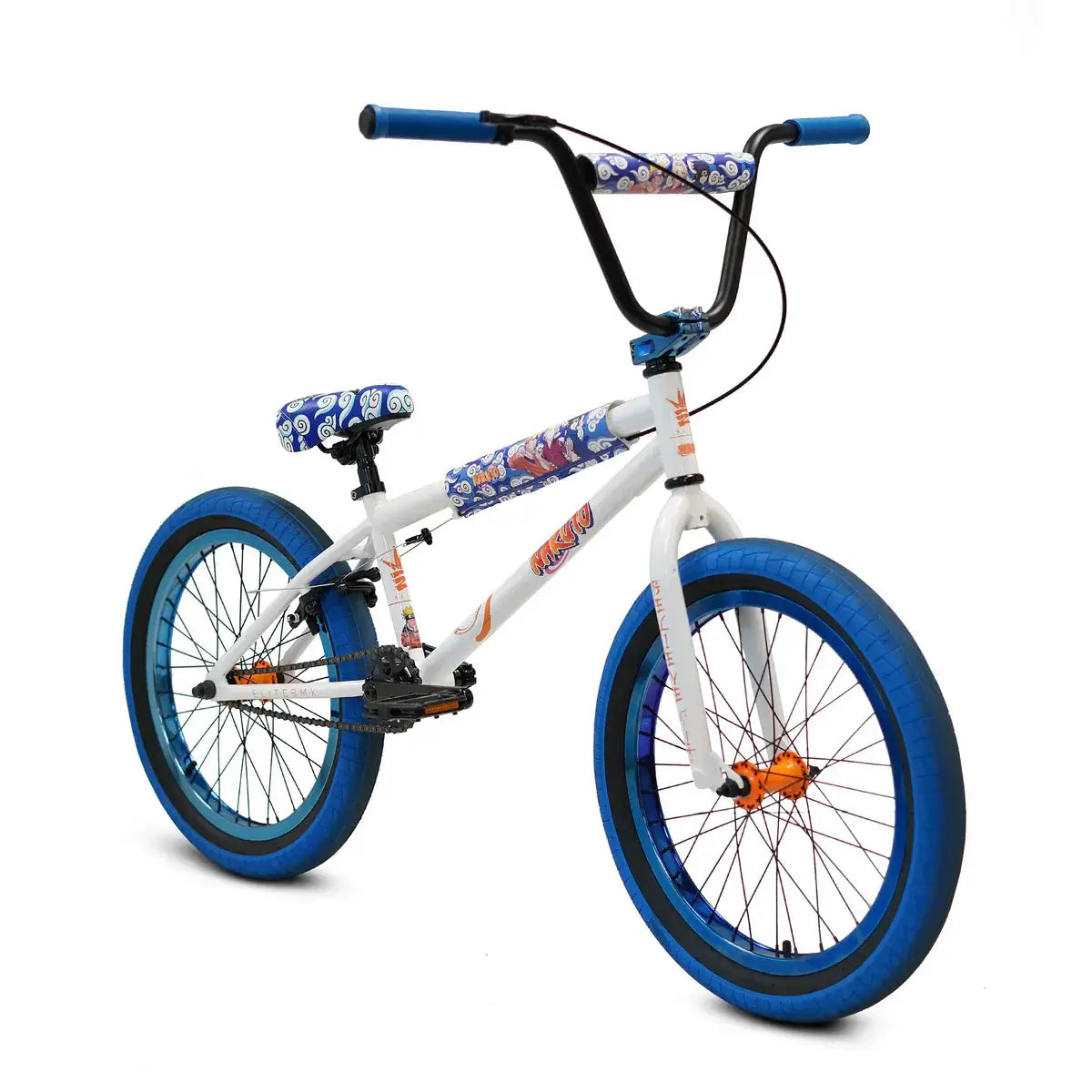 Elite BMX Stealth Naruto 20" bike with iconic graphics and colorful design, perfect for collectors.