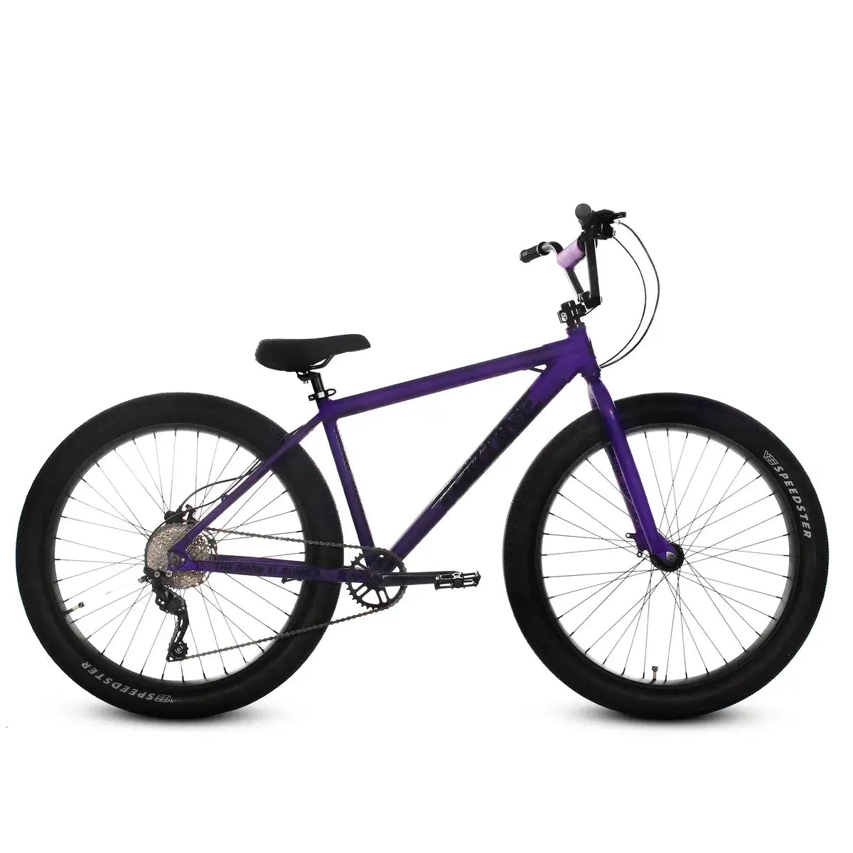 Throne The Goon XL Runner in purple, featuring a robust aluminum frame and oversized tires for street riding.