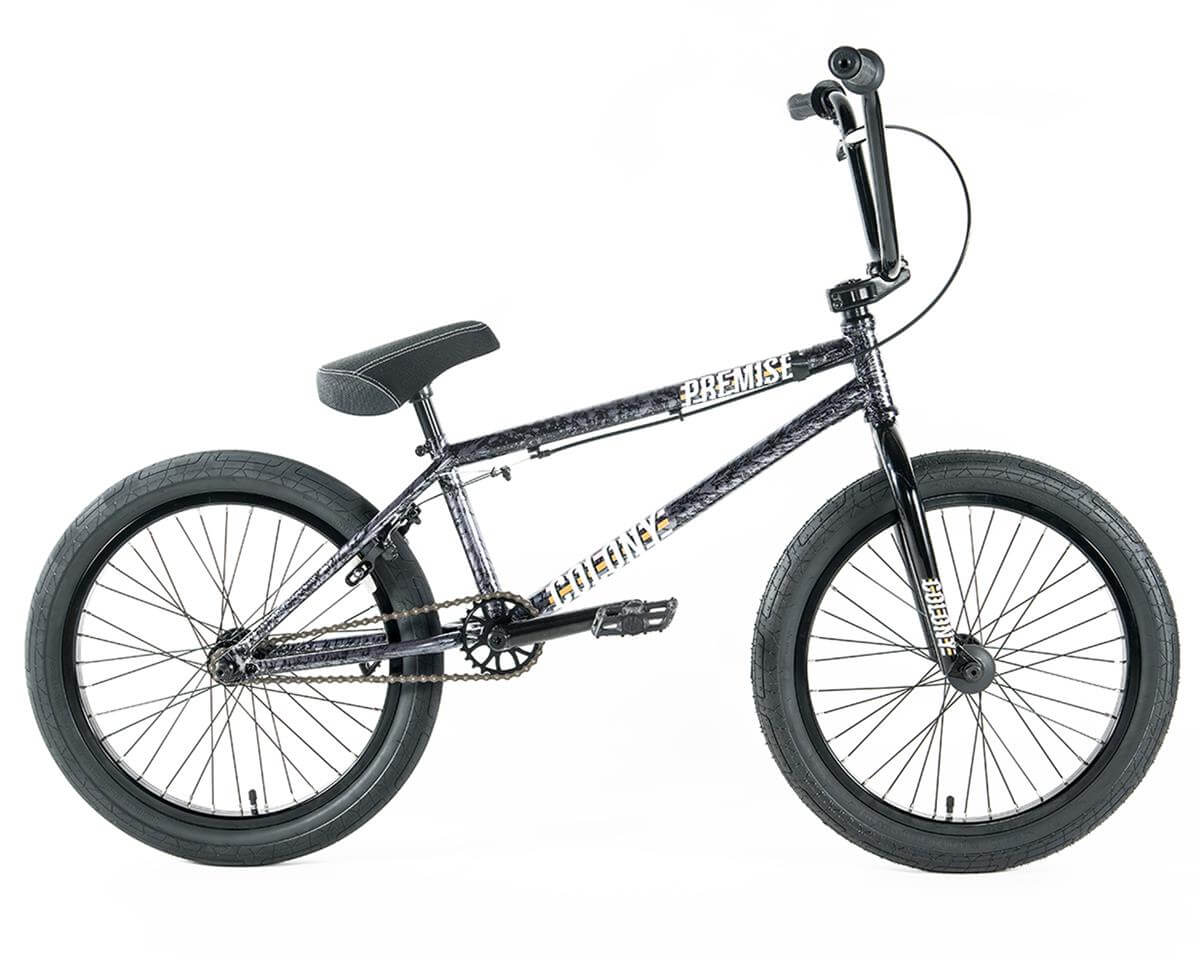 Colony Premise 20" BMX bike featuring full chromoly frame, fork, and aftermarket parts, perfect for all-around riding.