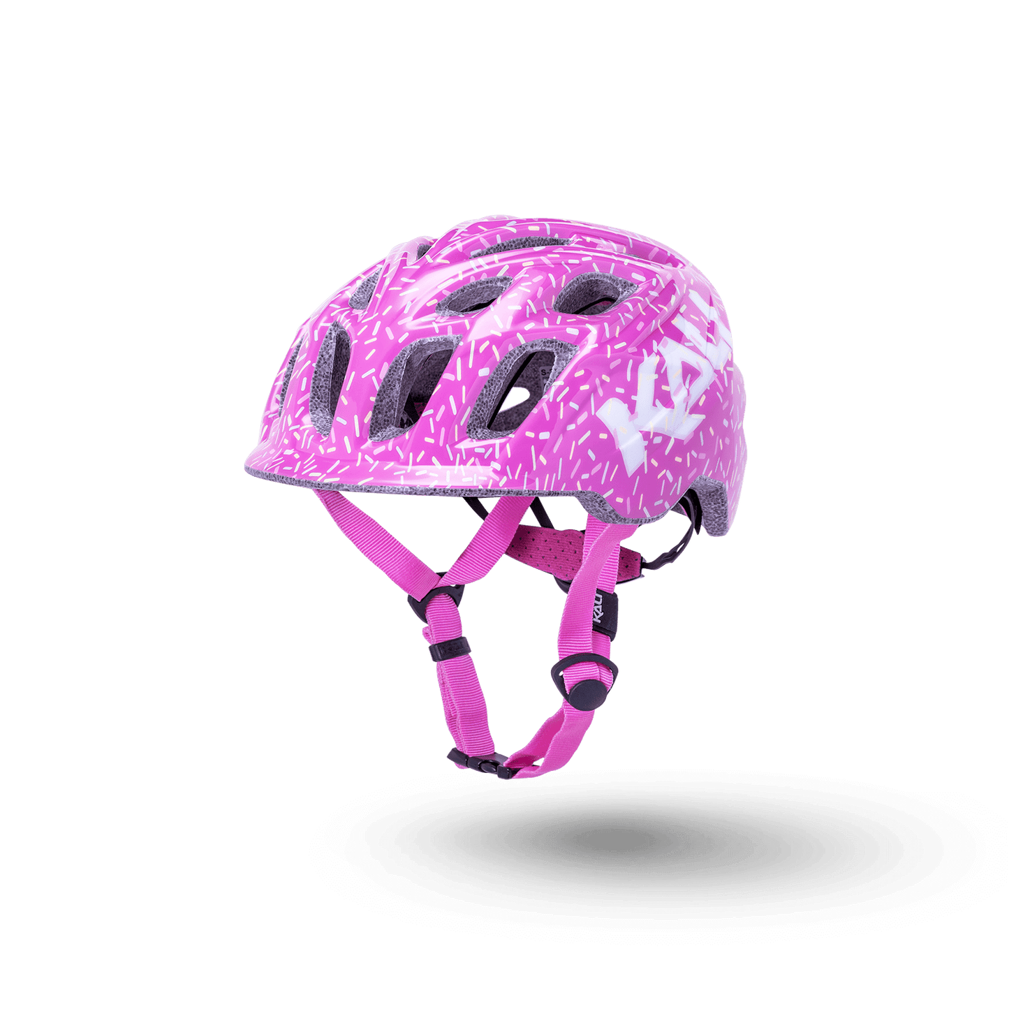 Chakra Child pink bike helmet for kids aged one and up, designed for safety and style for little riders.