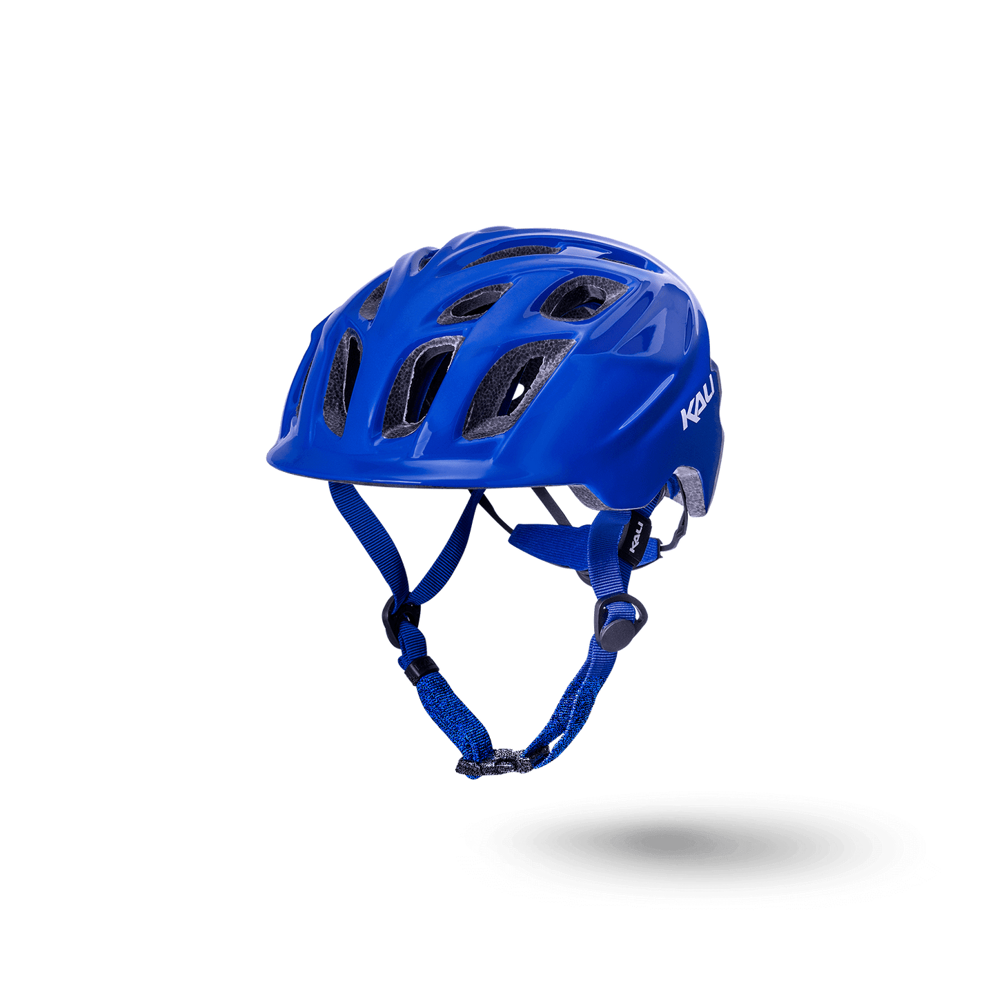 Chakra Child helmet in vibrant blue, designed for kids one year and older, ensuring safety for young adventurers.