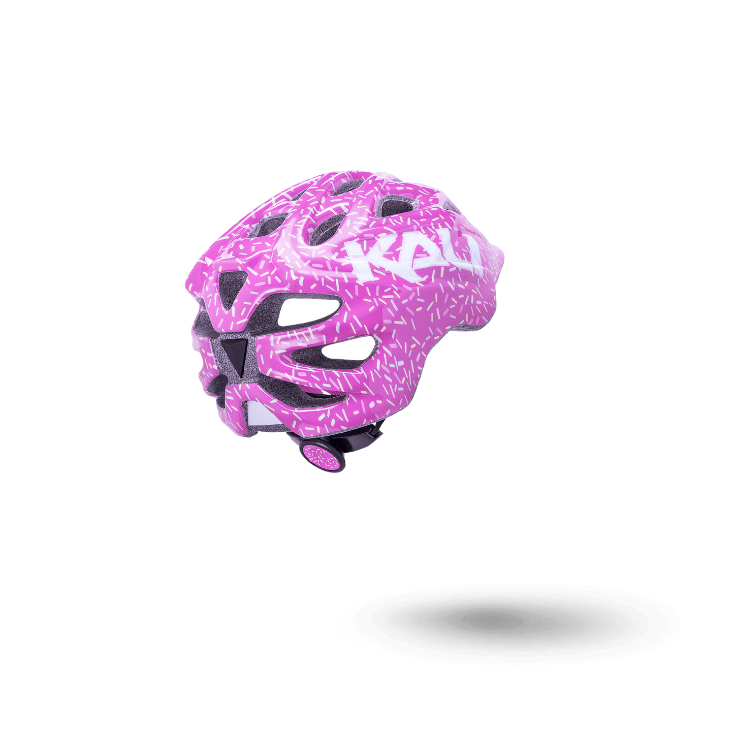 Chakra Child pink helmet designed for kids aged one and up, offering safety for young cyclists.