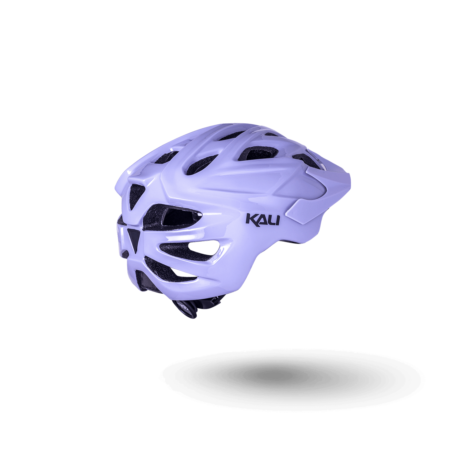 Lightweight Kali helmet for cycling, designed for safety and comfort during rides.