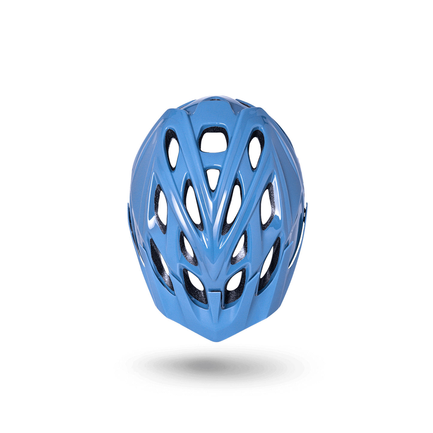 Chakra Solo blue helmet with ventilation for safety and comfort during cycling and outdoor sports.