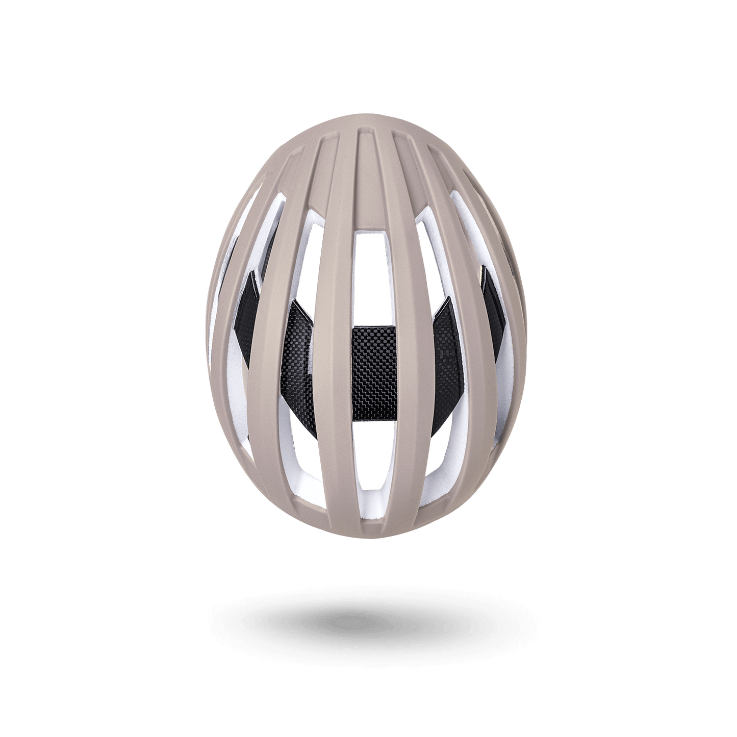 Grit Carbon helmet showcasing a sleek design for ultimate road protection in all conditions.