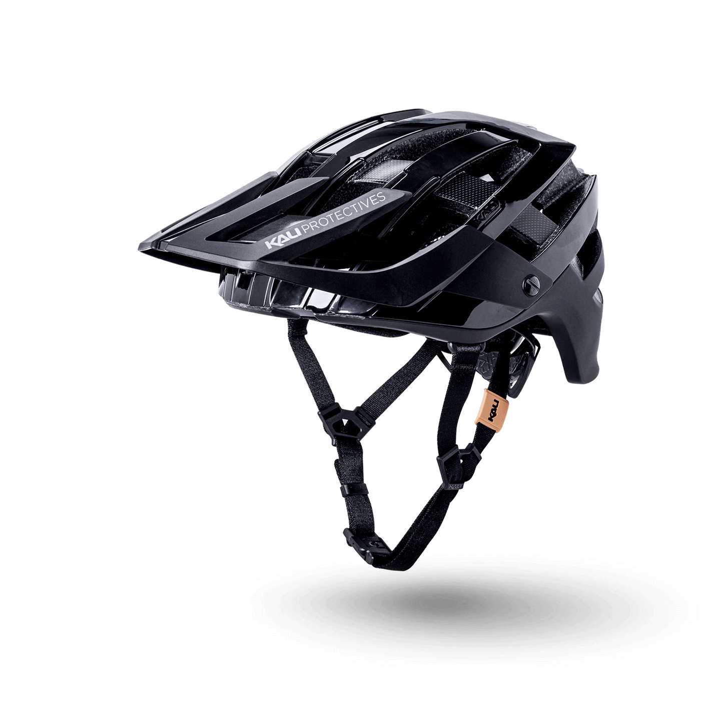 Interceptor 2.0 mountain bike helmet in sleek black, perfect for summer rides and outdoor adventures.