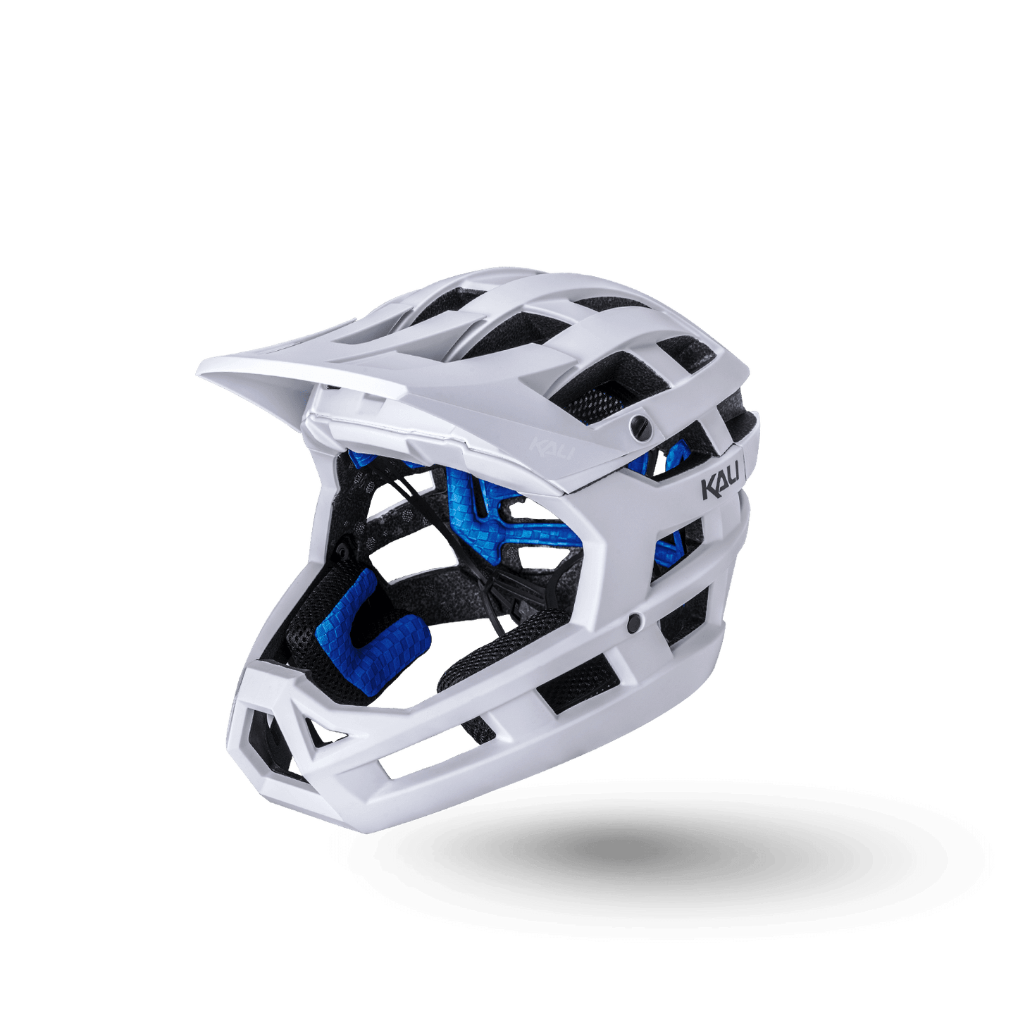 Invader 2.0 trail helmet in white, designed for ultimate safety and performance on rugged trails.
