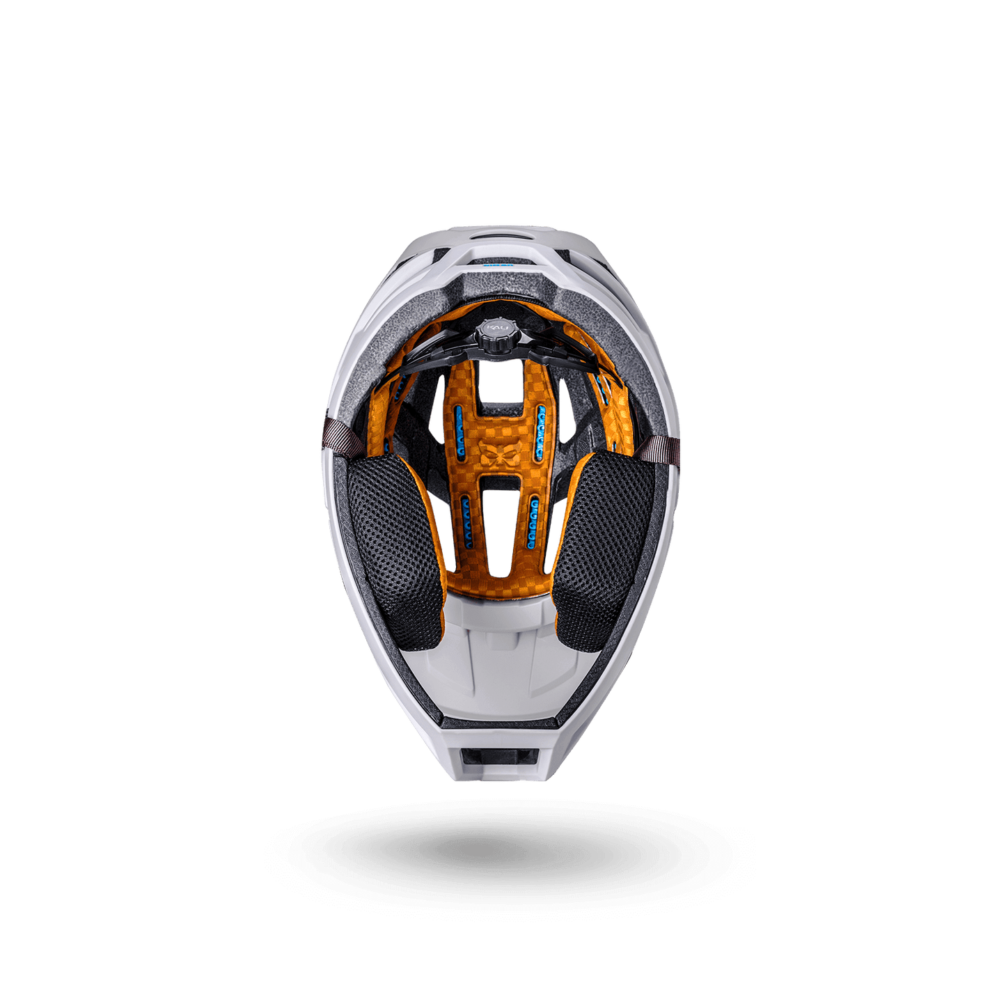 Interior view of the Invader 2.0 trail helmet showcasing padding and ventilation features.