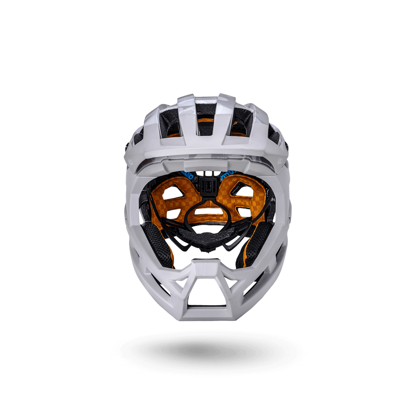 Invader 2.0 trail helmet front view showcasing advanced design and safety features.