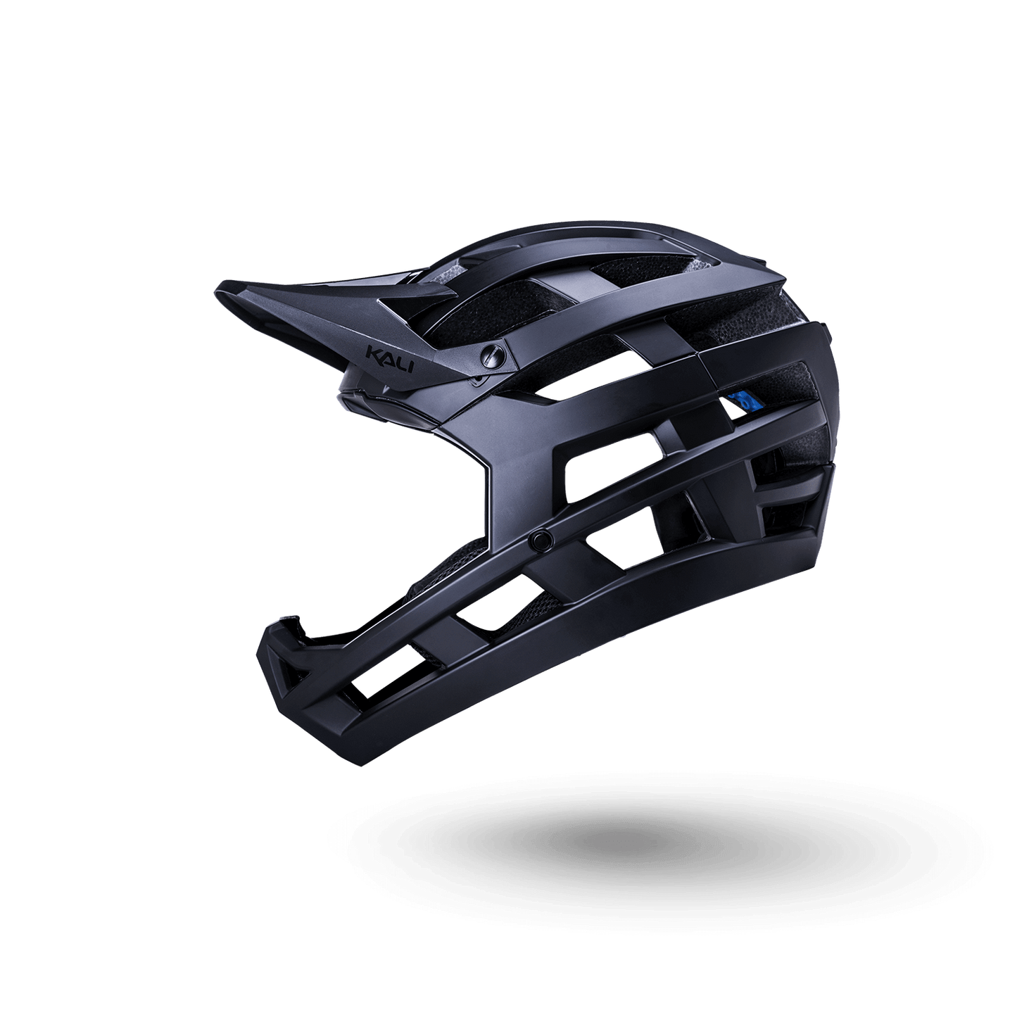 Invader 2.0 trail helmet in sleek black design, perfect for ultimate protection on rugged trails.
