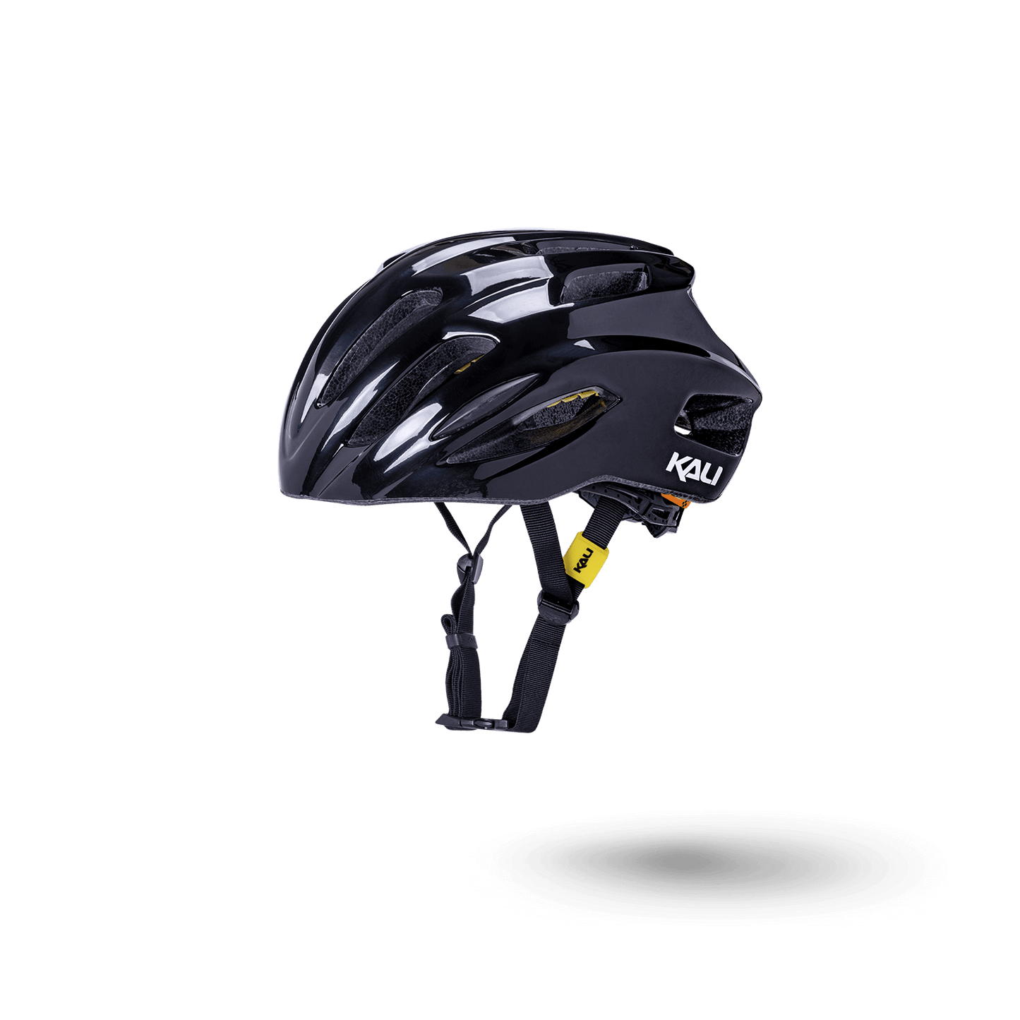 Lightweight and stylish Kali helmet, designed for optimal protection and comfort during cycling.