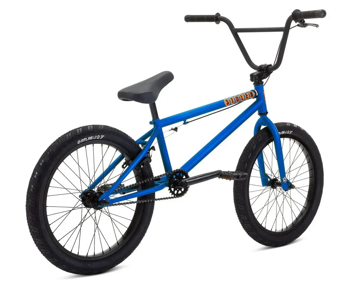Stolen Casino XL 20" BMX Bike in blue color, perfect for trick riding and suitable for taller riders.
