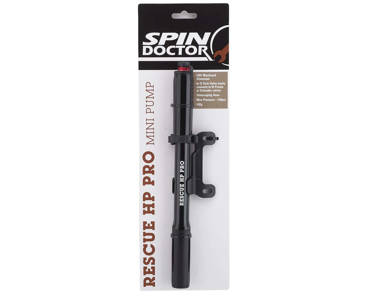 Spin Doctor Rescue Pro HP Mini-Pump (Black) (High Pressure)