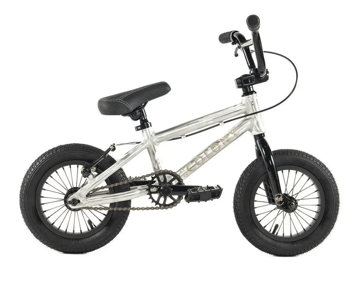 Colony Horizon 12" BMX bike with lightweight alloy frame, perfect for young BMX riders.