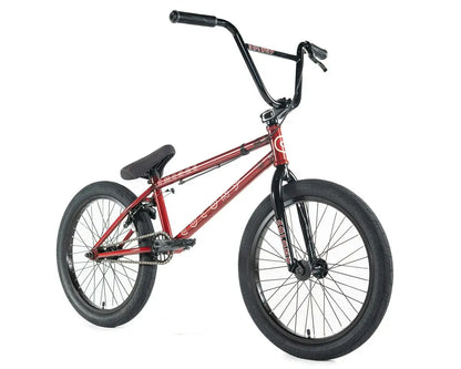 Colony Emerge 20" BMX bike with full Chromoly frame and sealed hubs in red color.