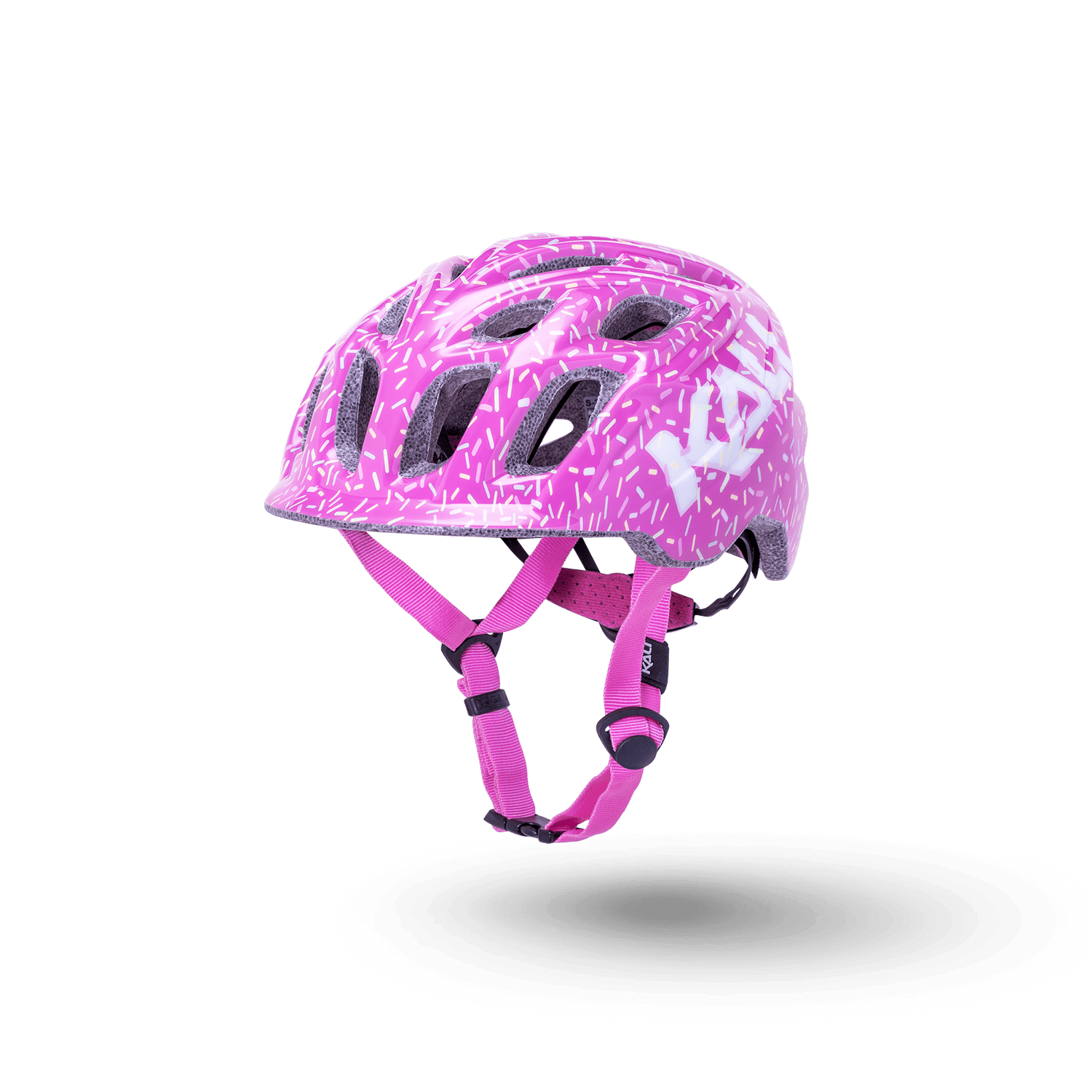 Chakra Child pink bike helmet for kids aged one and up, designed for safety and style for little riders.