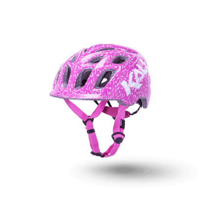 Chakra Child pink bike helmet for kids aged one and up, designed for safety and style for little riders.