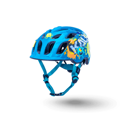 Chakra Child helmet for kids with colorful design, suitable for ages one and up, ensuring safety for young riders.