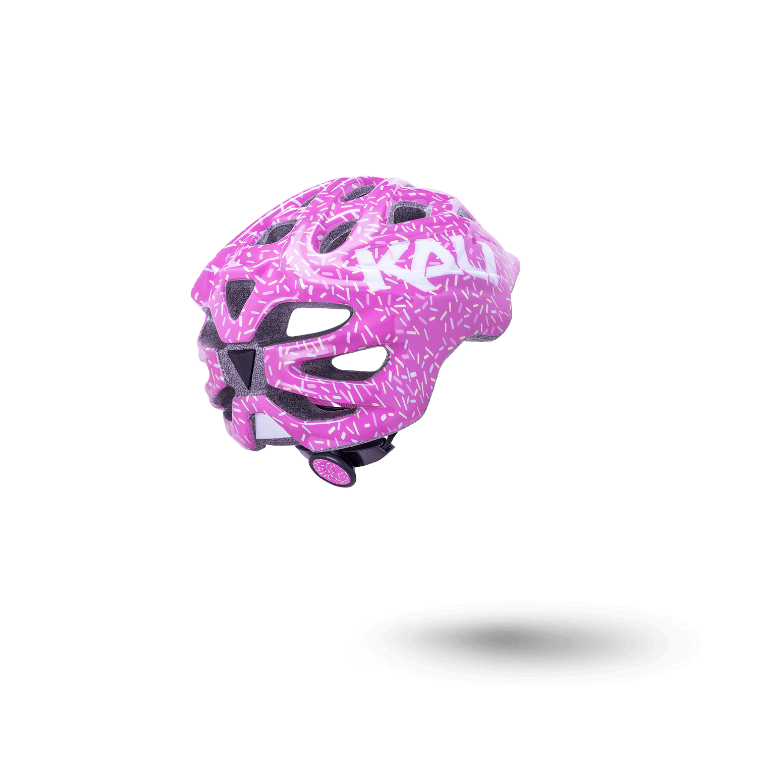 Chakra Child pink helmet designed for kids aged one and up, offering safety for young cyclists.