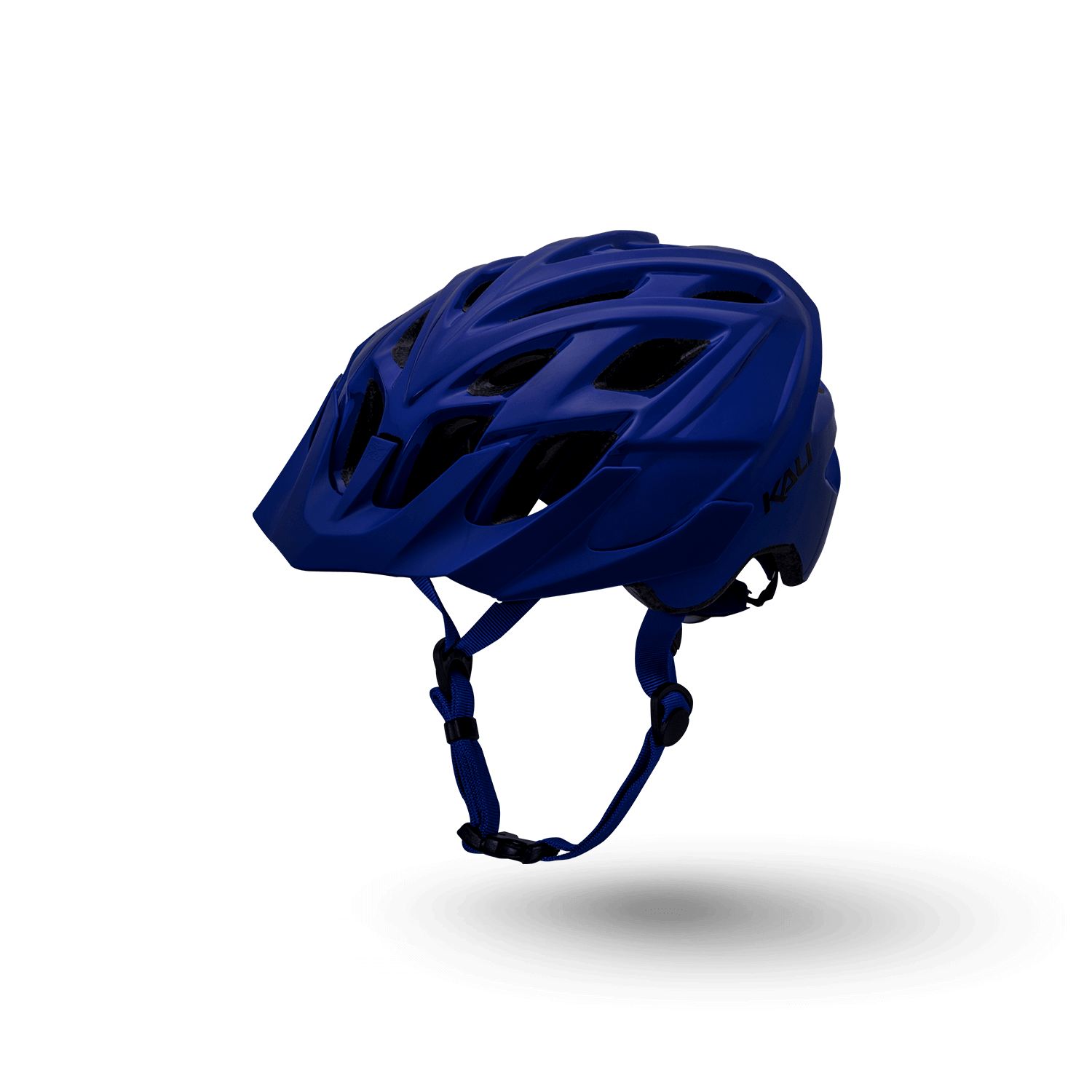 Chakra Solo blue helmet, designed for safety and comfort in cycling.