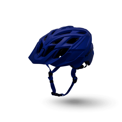 Chakra Solo blue helmet, designed for safety and comfort in cycling.