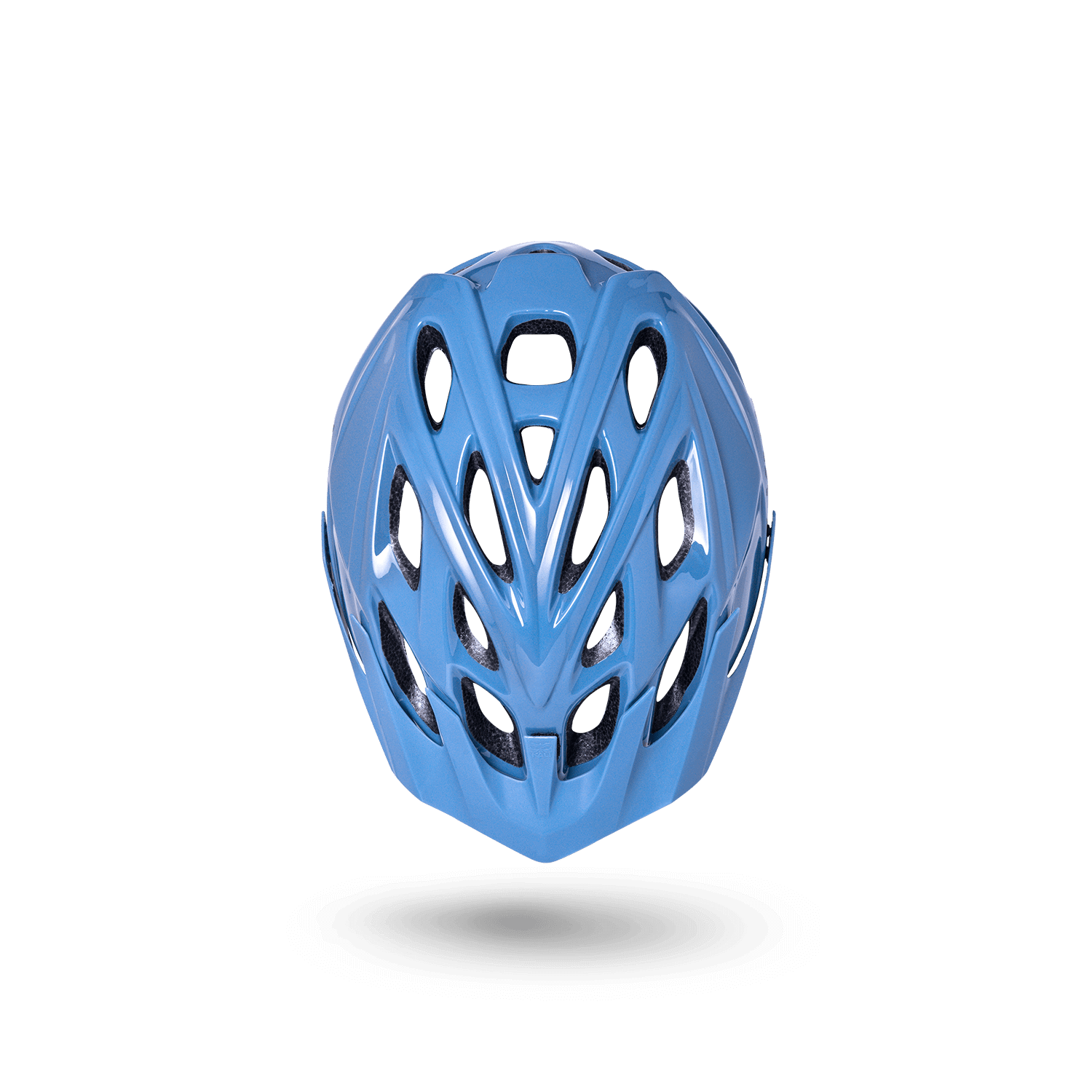 Chakra Solo blue helmet with ventilation for safety and comfort during cycling and outdoor sports.