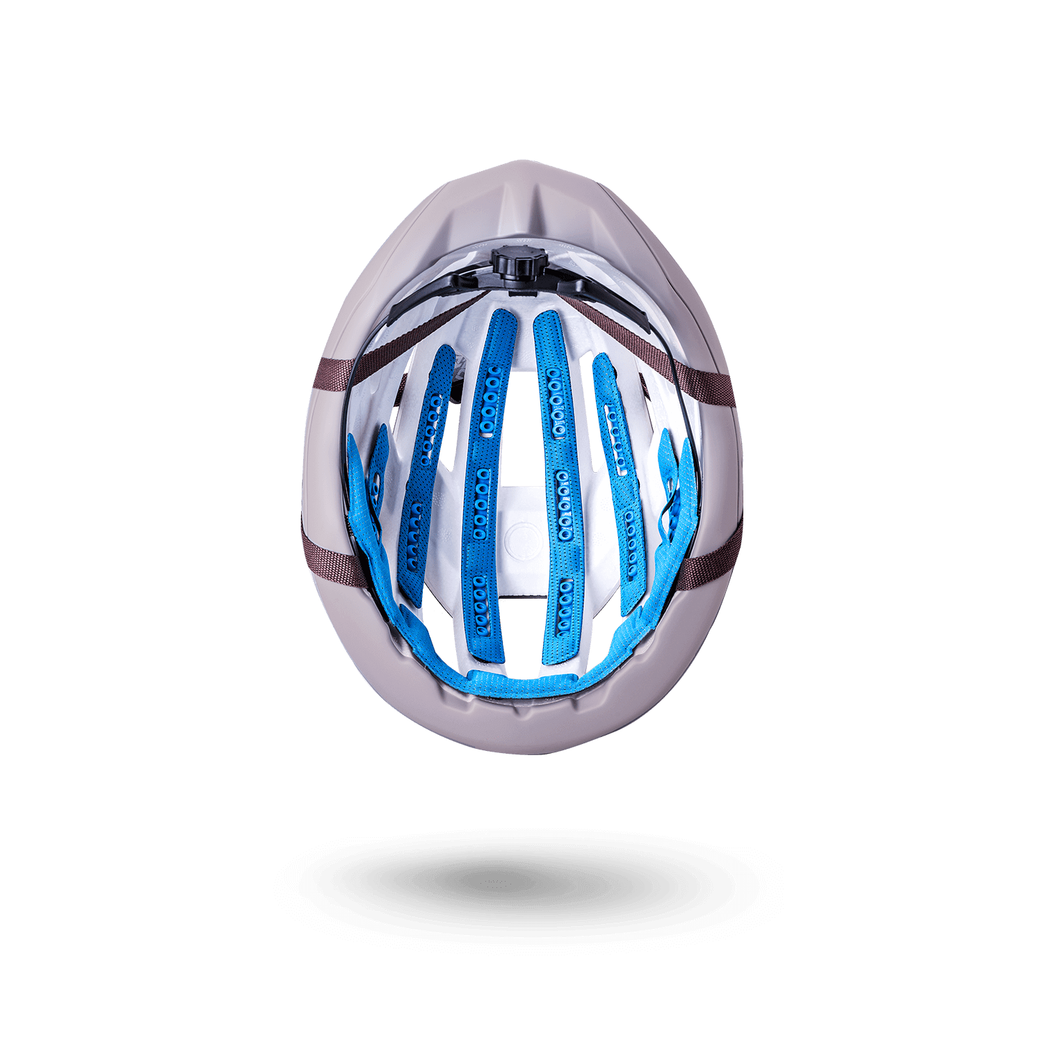 Grit Carbon helmet showcasing protective interior design for ultimate comfort and safety on any road.