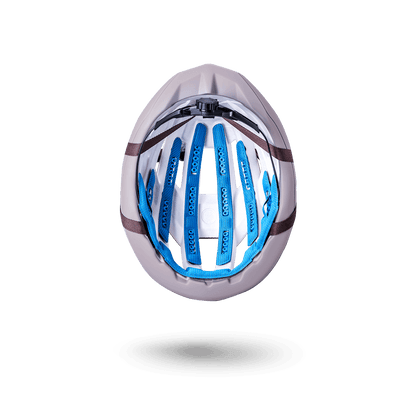 Grit Carbon helmet showcasing protective interior design for ultimate comfort and safety on any road.