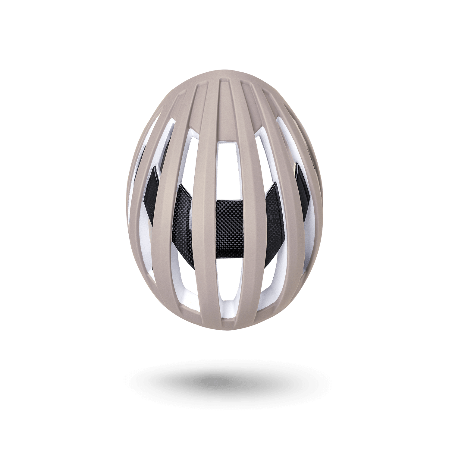 Grit Carbon helmet showcasing a sleek design for ultimate road protection in all conditions.