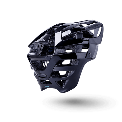 Interceptor 2.0 black cycling helmet showcasing sleek design and summer-ready features.