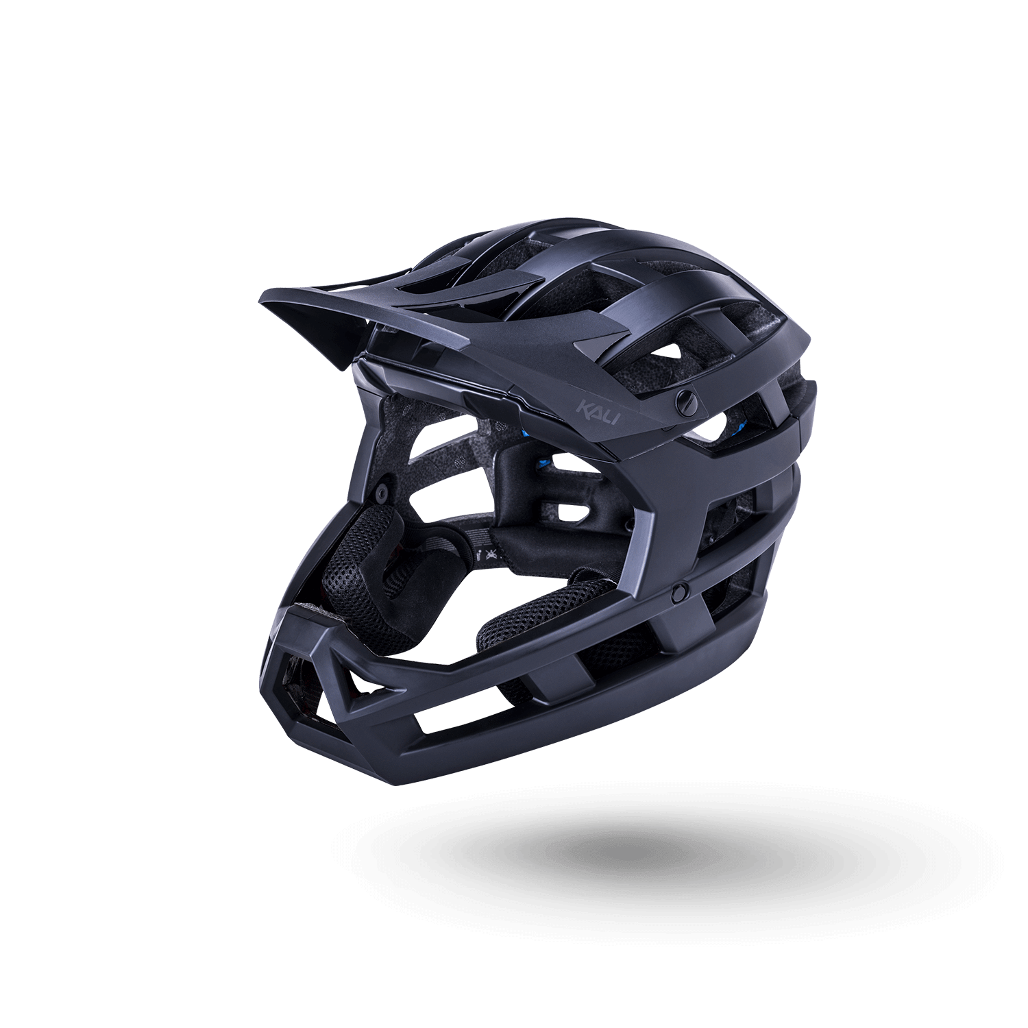Invader 2.0 trail helmet in black, designed for ultimate protection and performance on trails.