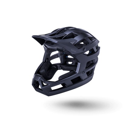Invader 2.0 trail helmet in black, designed for ultimate protection and performance on trails.