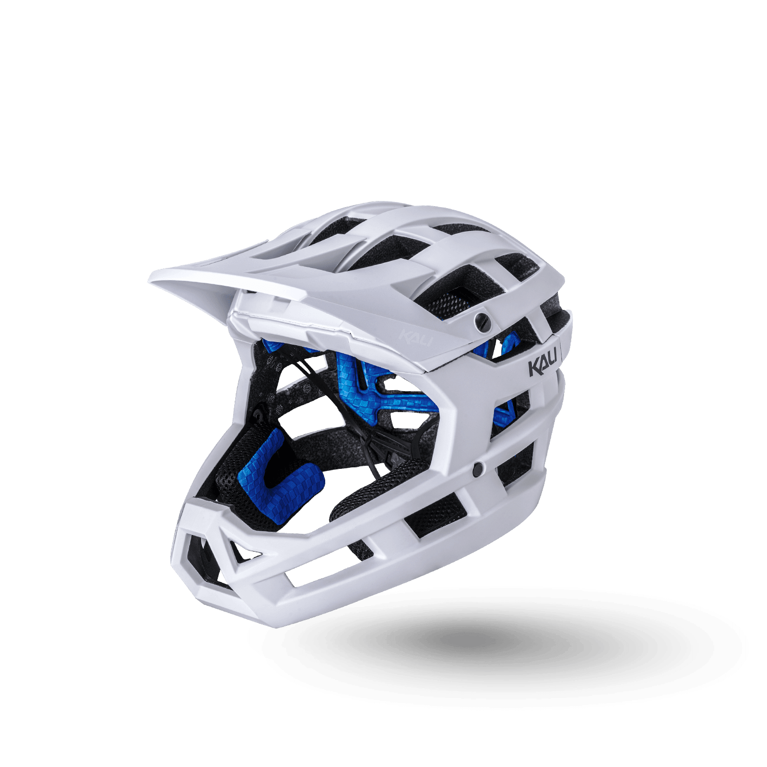 Invader 2.0 trail helmet in white, designed for ultimate safety and performance on rugged trails.