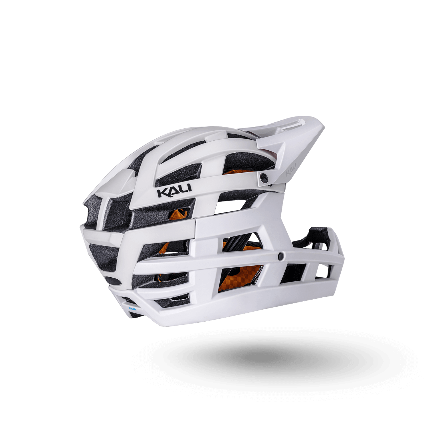 Invader 2.0 trail helmet by Kali, designed for ultimate protection and comfort on rugged terrains.