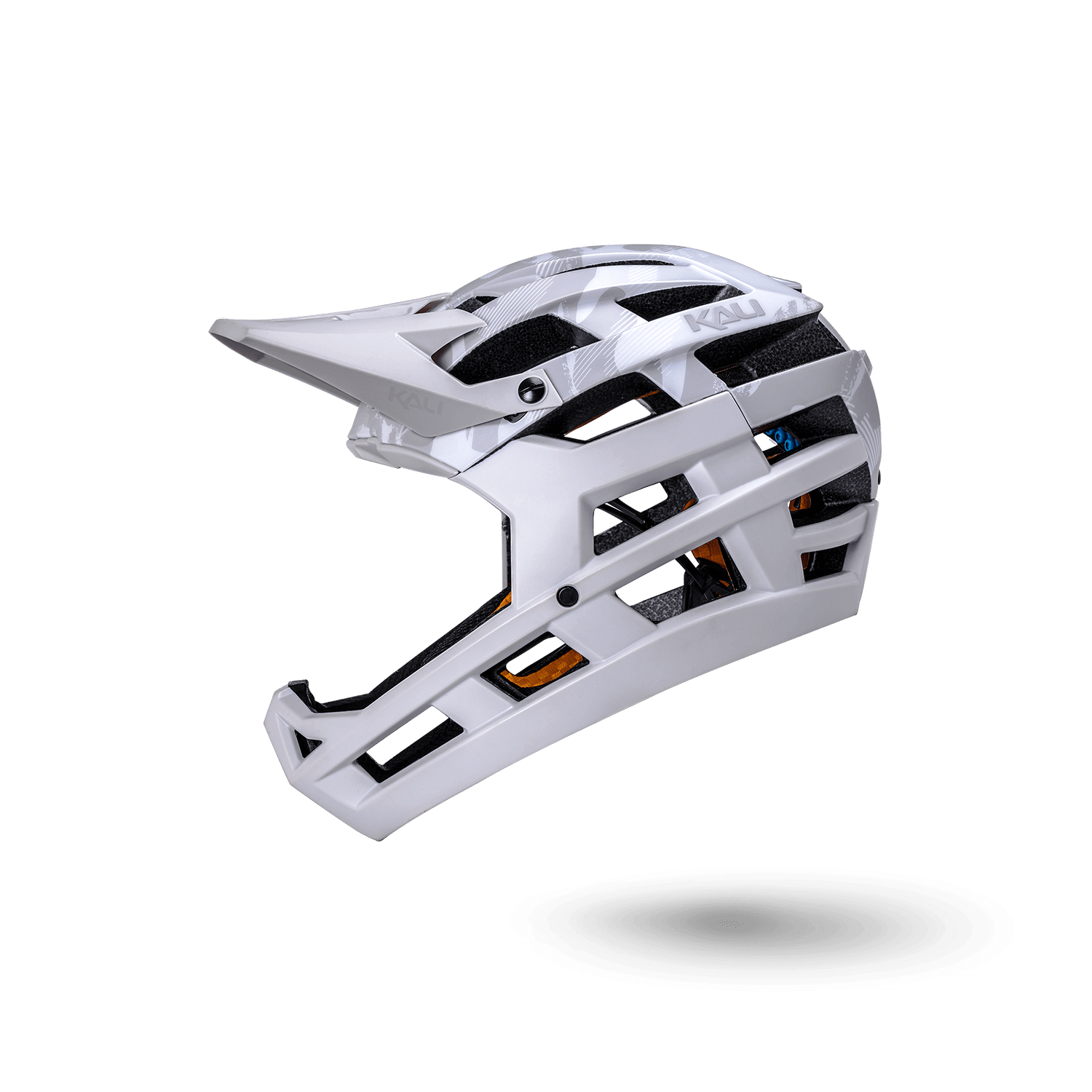 Silver Invader 2.0 trail helmet, designed for ultimate performance and safety on rugged terrains.