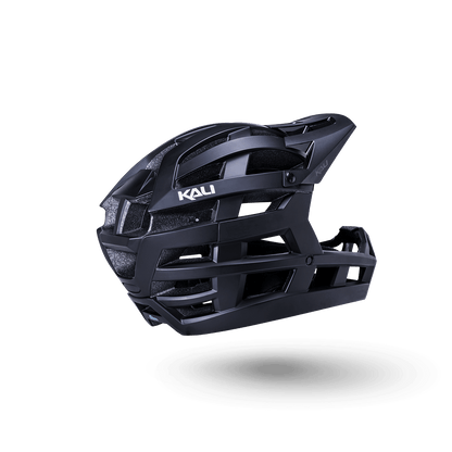 Kali Invader 2.0 trail helmet showcasing sleek design and advanced safety features for outdoor biking.