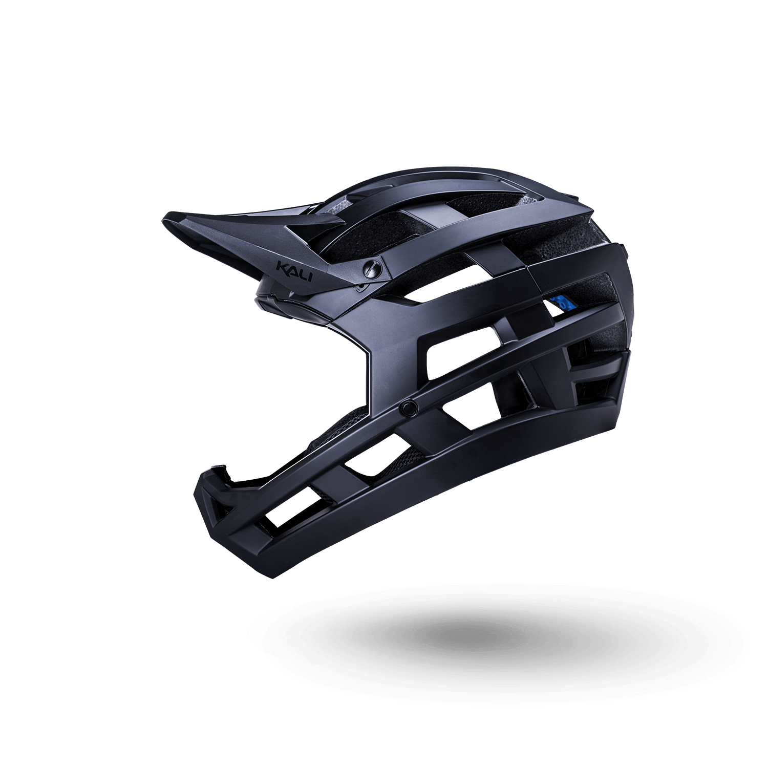 Invader 2.0 trail helmet in sleek black design, perfect for ultimate protection on rugged trails.
