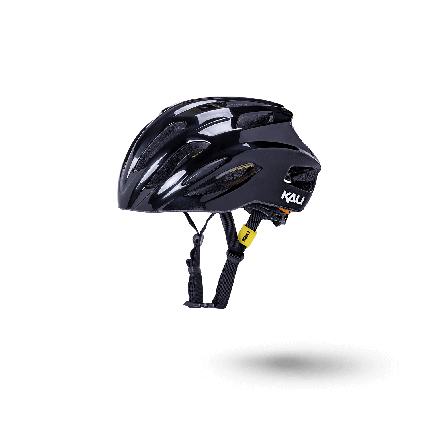 Lightweight and stylish Kali helmet, designed for optimal protection and comfort during cycling.