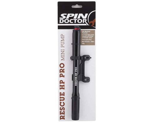 Spin Doctor Rescue Pro HP Mini-Pump (Black) (High Pressure)